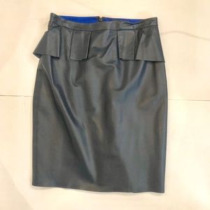 Elie Tahari leather skirt